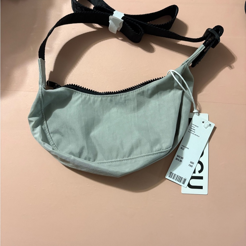 Baggu Mini Crescent Crossbody Shoulder Nylon Bag